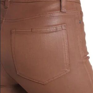 PAIGE Women's Brown Straight Leg Jeans